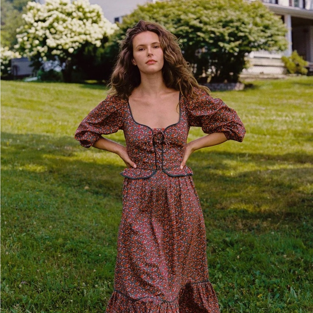 Sold out Christy dawn narcissa dress in apple harvest